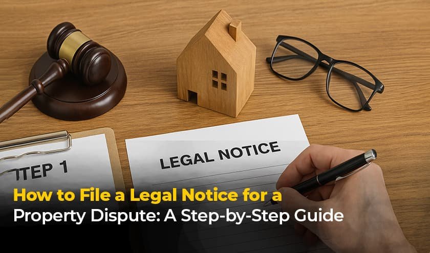 Statutory Notices File How to File a Legal Notice for a Property Dispute | JJSR Legal Partners LLP